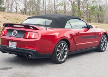 14k-Mile 2011 Ford Mustang GT California Special Convertible
