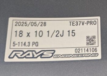 18×10.5″ Volk Racing TE37V-Pro Wheels for Skyline GT-R at No Reserve