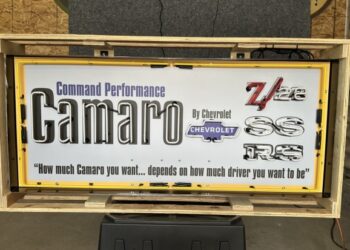 Neon Chevrolet Camaro Signs & Clock at No Reserve