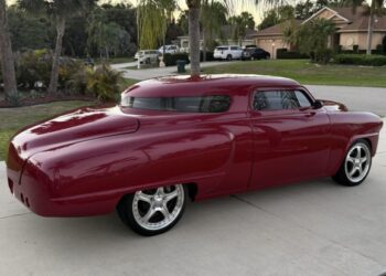 Chopped, 5.7L LT1-Powered 1948 Studebaker Champion Regal Deluxe 2-Door Sedan