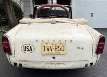 One-Owner 1965 Triumph TR4 Project at No Reserve