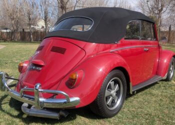 1,776cc-Powered 1966 Volkswagen Beetle Convertible