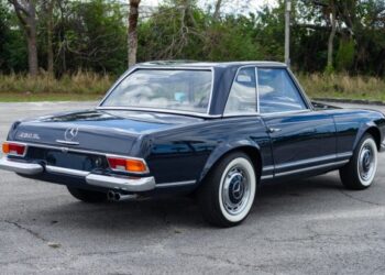 Euro 1968 Mercedes-Benz 280SL California Coupe 4-Speed