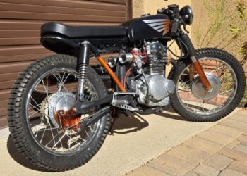 Modified 1970 Honda CB350 at No Reserve
