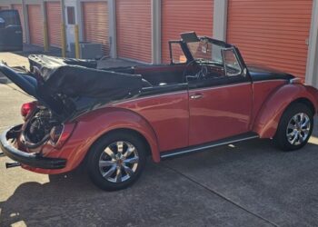 1971 Volkswagen Super Beetle Convertible at No Reserve