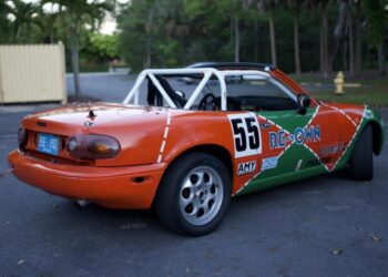 Turbocharged 1991 Mazda MX-5 Miata Race Car at No Reserve