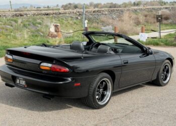 23k-Mile 1997 Chevrolet Camaro Z28 Convertible