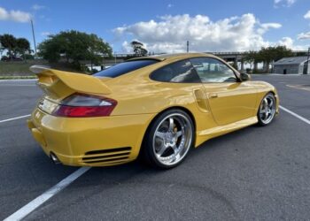 Modified, RWD-Converted 2001 Porsche 911 Turbo Coupe 6-Speed