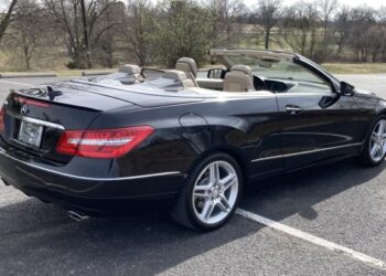 2013 Mercedes-Benz E350 Cabriolet at No Reserve