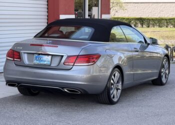 40k-Mile 2014 Mercedes-Benz E350 Cabriolet at No Reserve