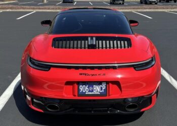 6k-Mile 2022 Porsche 911 Targa 4S
