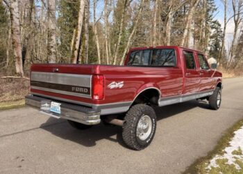 1996 Ford F-350 XLT Crew Cab Power Stroke 4×4 at No Reserve