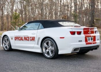 4k-Mile 2011 Chevrolet Camaro Convertible 2SS RS Indy Pace Car Edition 6-Speed at No Reserve
