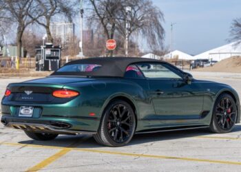 86-Mile 2023 Bentley Continental GTC Le Mans Collection