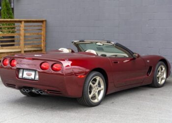 88-Mile 2003 Chevrolet Corvette Convertible 50th Anniversary Edition 6-Speed