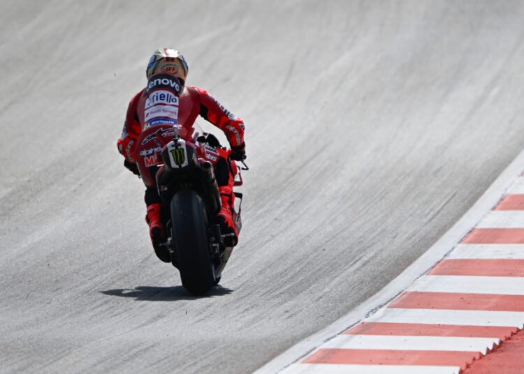 Marquez recovers from huge crash to set Friday pace