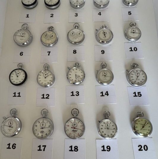 Collection of Racing Timers & Stopwatches at No Reserve