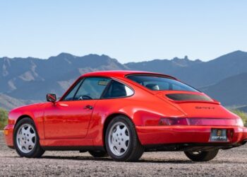 1989 Porsche 911 Carrera 4 Coupe 5-Speed at No Reserve