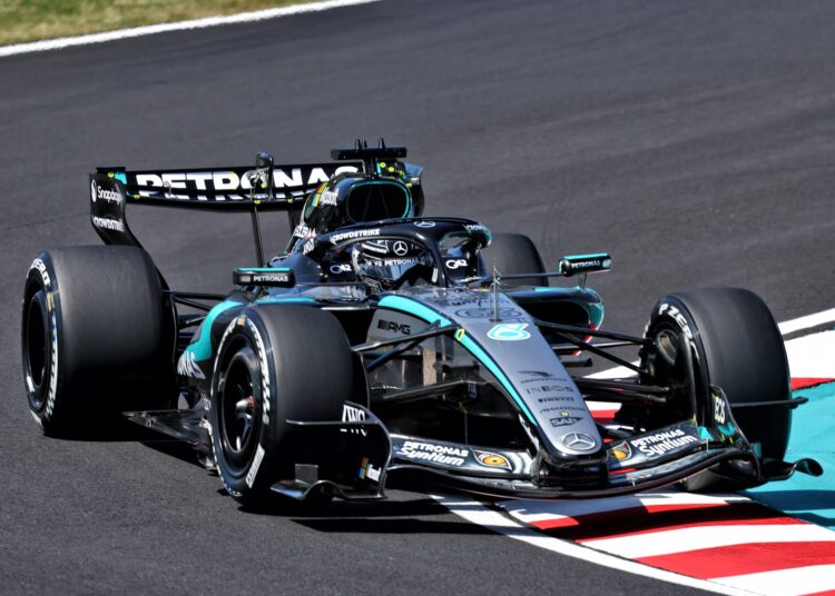 What happened in first Suzuka F1 practice