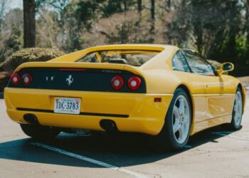 8k-Mile 1998 Ferrari F355 GTS 6-Speed Conversion