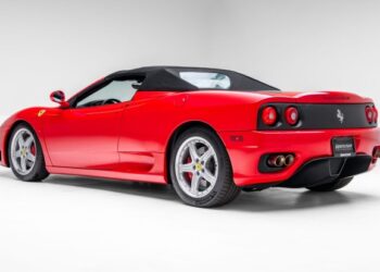 10k-Mile 2004 Ferrari 360 Spider 6-Speed