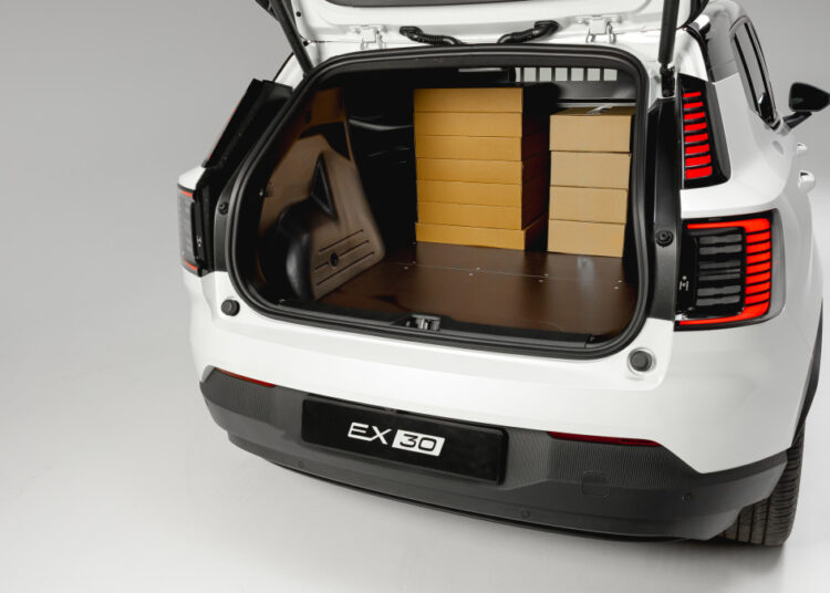 Volvo Turns the EX30 Into a Work Van