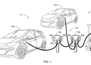 GM Patents A ‘Daisy Chain’ Charger To Juice Up Multiple EVs At Once