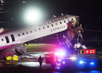 Plane Crashes Into Fire Truck At LaGuardia Airport, Killing Both Pilots