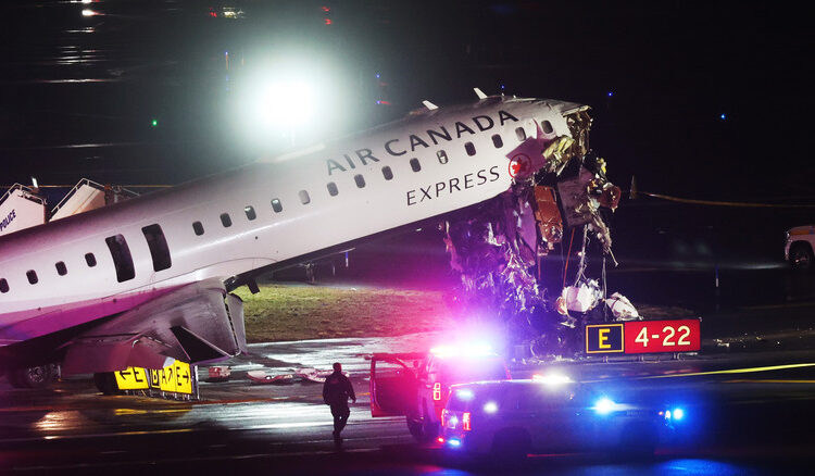 Plane Crashes Into Fire Truck At LaGuardia Airport, Killing Both Pilots
