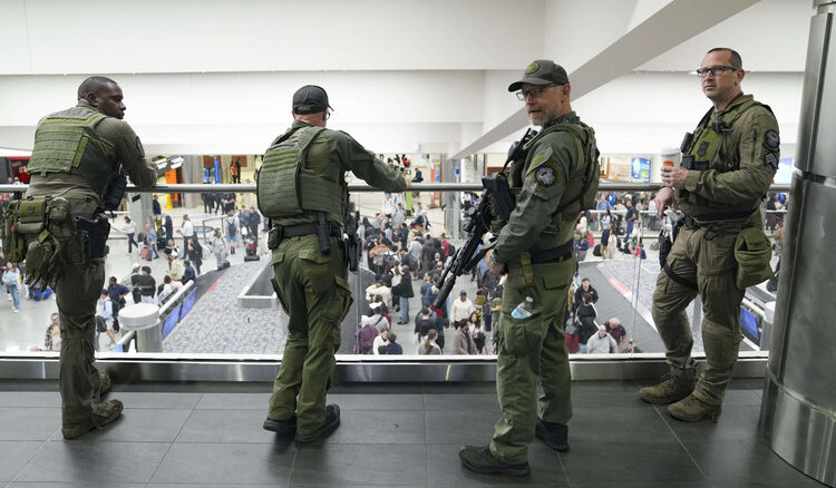 Trump Sics ICE Agents On Airports Around The Country In Futile Attempt To Cut Down On Wait Times As TSA Agents Go Without Pay