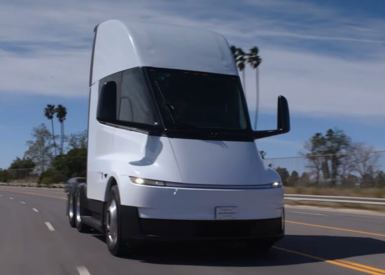 Jay Leno Drives Tesla Semi With Battery Designed to Last 1 Million Miles