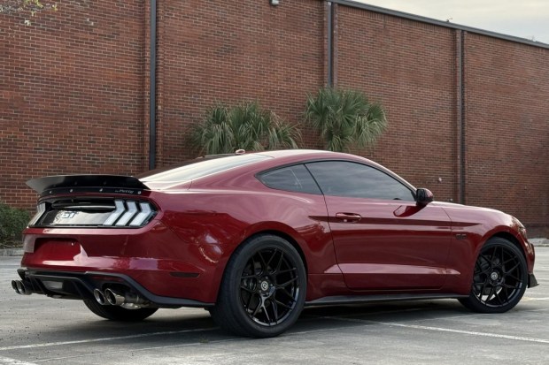 Supercharged 2015 Ford Mustang GT Petty’s Garage Stage 1 6-Speed at No Reserve