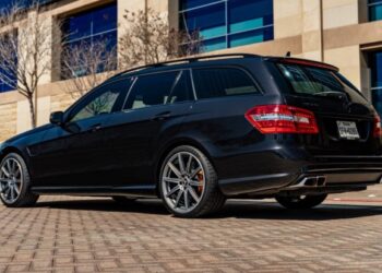 Modified 50k-Mile 2012 Mercedes-Benz E63 AMG Wagon P30 Performance Package