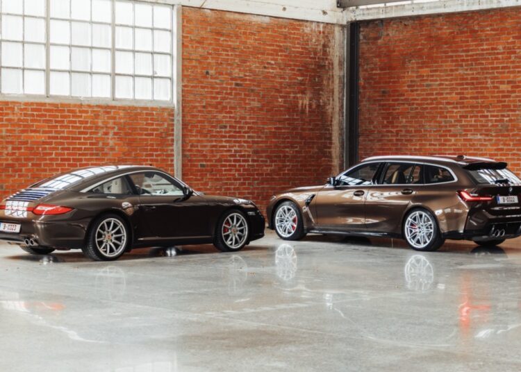 This Matching BMW M3 Touring and Porsche 911 Might Be the Perfect Two-Car Garage