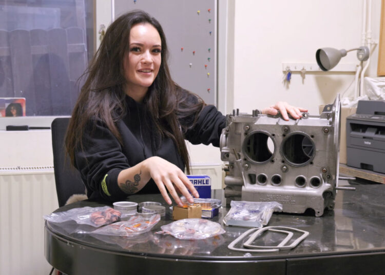 She Tried Rebuilding a VW Beetle Engine on a Budget