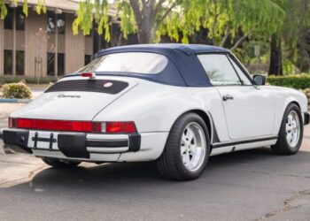 49k-Mile 1989 Porsche 911 Carrera Cabriolet