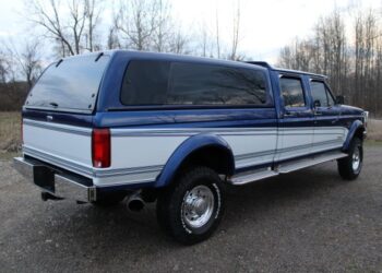35k-Mile 1996 Ford F-350 XLT Centurion Crew Cab Power Stroke 4×4 at No Reserve