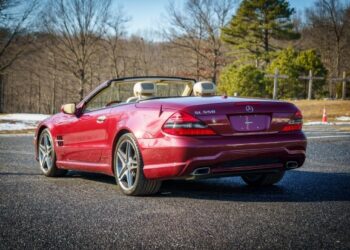 29k-Mile 2009 Mercedes-Benz SL550 at No Reserve