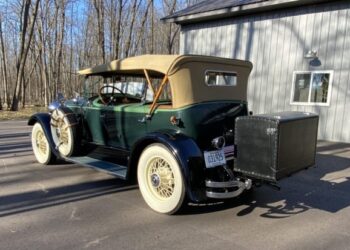 1928 Lincoln Model L Dual-Cowl Sport Phaeton by Locke