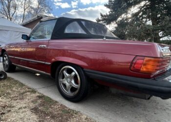 1977 Mercedes-Benz 450SL at No Reserve