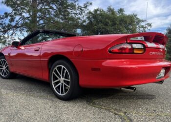10k-Mile 2002 Chevrolet Camaro SS Convertible 35th Anniversary 6-Speed