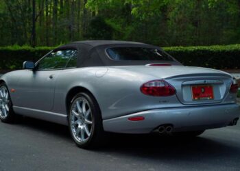 37k-Mile 2005 Jaguar XKR Convertible at No Reserve