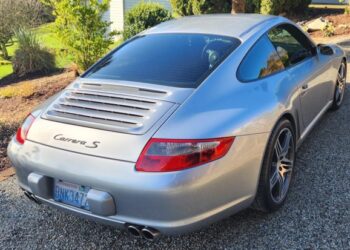 47k-Mile 2007 Porsche 911 Carrera S Coupe X51 6-Speed