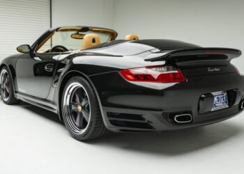 18k-Mile 2008 Porsche 911 Turbo Cabriolet 6-Speed