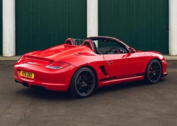 25k-Mile 2011 Porsche Boxster Spyder 6-Speed at No Reserve