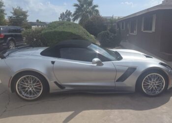 15k-Mile 2015 Chevrolet Corvette Z06 Convertible 3LZ 7-Speed