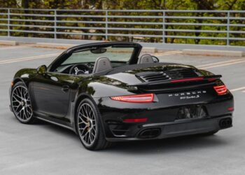One-Owner 2015 Porsche 911 Turbo S Cabriolet