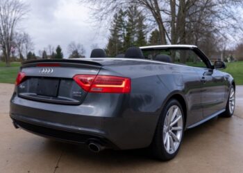 12k-Mile 2017 Audi A5 2.0T Quattro Cabriolet at No Reserve