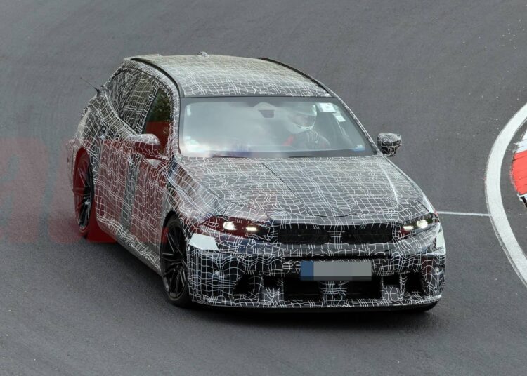 2027 BMW M5 Wagon Hits the Nürburgring with A Stylish New Look