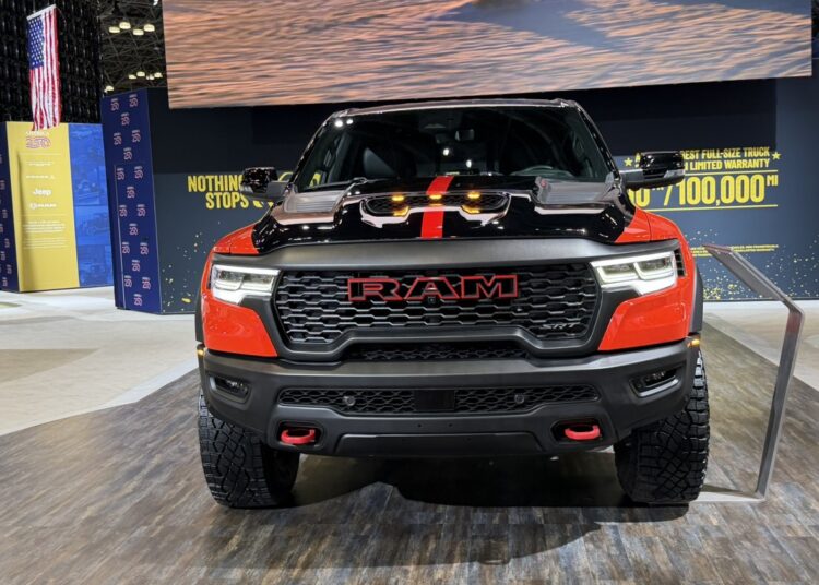 Ram’s 777-HP TRX Bloodshot Night Edition Looks Even Wilder in Person